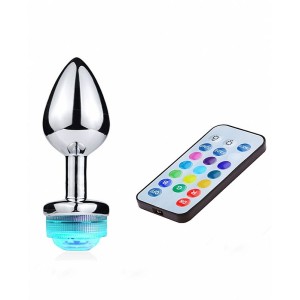 Plug Anal com Luz  LED 13 cores