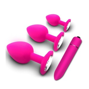 Kit Composto por 3 Plugs e 1 Cápsula Vibratória