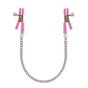 Grampos Para Seios com Corrente  Prendedor de Mamilo