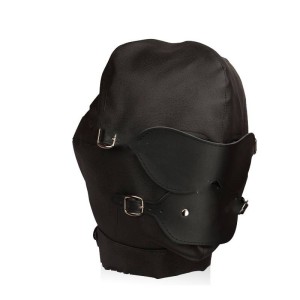 Capuz com Venda e Mordaça Removíveis