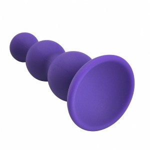 Plug Anal Escalonado Pequeno em Silicone