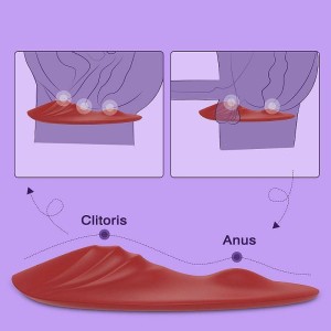 Vibrador de Cadeira / Calcinha - Recarregável