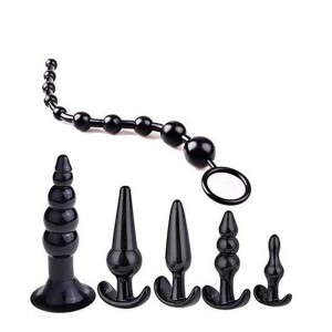 Kit com 6 Plug Anal