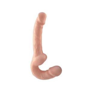 Penetrador Strapless com Plug Vaginal