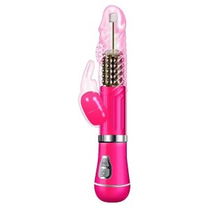 Vibrador Rotativo de Coelho à Pilha