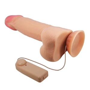 Pênis Realístico 15,5x4,6 Vibrador de Multi-Velocidade