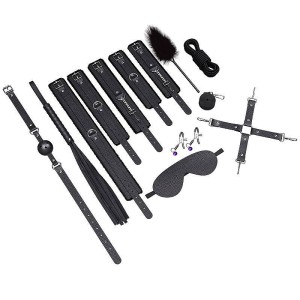 Kit 10 Sado Erótico Bondage BDSM