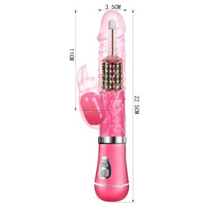 Vibrador Rotativo Coelho Recarregável