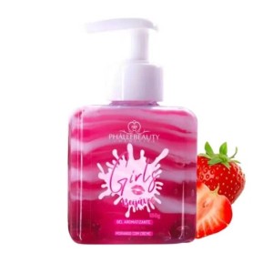 Gel Creme para Virilha - Morango com Creme - 180g - Beijável