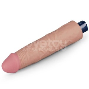 Pênis Realístico Recarregável com 10 Modos de Vibração