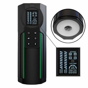 Masturbador Lanterna Vai e Vem Voz com Led Colorido