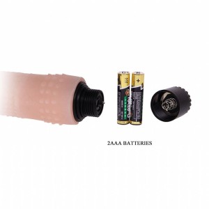 PÊNIS THE REALISTIC COCK CYBERSKIN VIBRO DAN