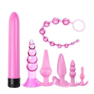 Kit com 1 Personal e 6 Plug Anal