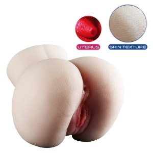 Masturbador Cyberskin Bunda com Vagina e Útero