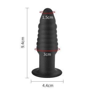 Plug Anal com Vibrador à Bateria