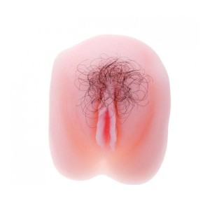 Masturbador Vagina Vibro com Pelos Pubianos 