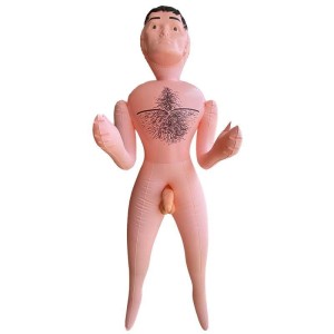 Boneco Inflável com Pênis Removível