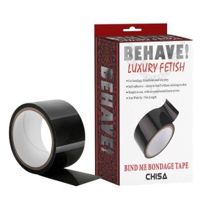 Fita Adesiva para Bondage Preta
