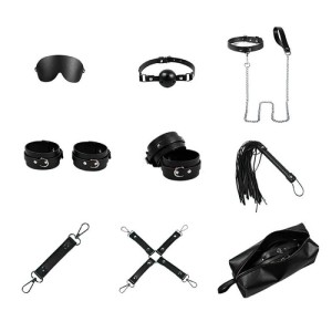 Bolsa com Kit Bondage 8 Itens
