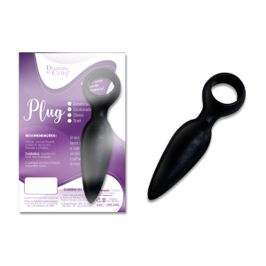 PLUG ANAL CÔNICO DIVERSÃO AO CUBO