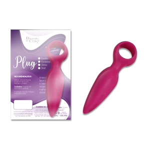 PLUG ANAL CÔNICO DIVERSÃO AO CUBO
