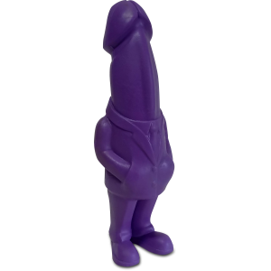 EXECUPINTO PÊNIS DE BORRACHA 17,5 X 4,5CM DIVERSÃO AO CUBO