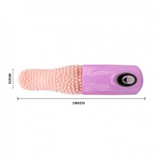 VIBRADOR LÍNGUA C/ 3 MODOS DE VIBRAÇÃO E ROTAÇÃO  PRETTY LOVE TONGUE GUANG
