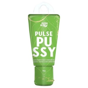 PULSE PUSSY GEL VIBRANTE ADSTRINGENTE BEIJÁVEL 18G PEPPER BLEND