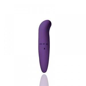 VIBRADOR PONTO G C/ TEXTURA AVELUDADA À PILHA