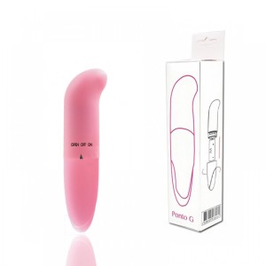 VIBRADOR PONTO G C/ TEXTURA AVELUDADA À PILHA