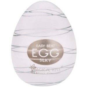 EGG SILKY MAGICAL KISS - MASTURBADOR MASCULINO FORMATO OVO