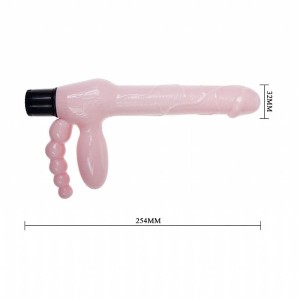 PÊNIS REALÍSTICO PARA CASAL COM VIBRADOR SUPER STRAPLESS DILDO DAN