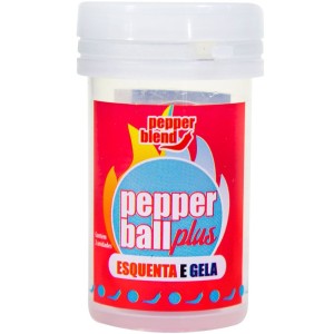 BOLINHA EXPLOSIVA PEPPER  PLUS ESQUENTA E GELA PEPPER BLEND