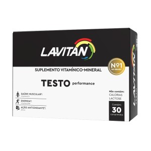 Lavitan Testo Performance para Homens 30 Comprimidos